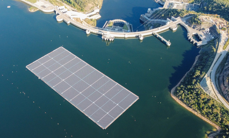 Hydroelectric dam – Connected to grid – Alqueva (Portugal) – EDP